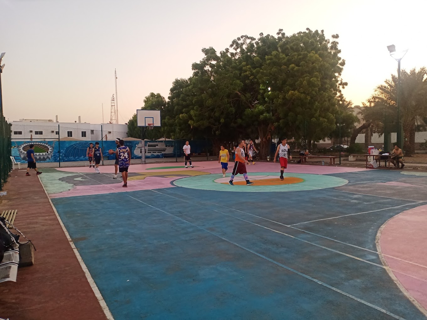 Alrawdah Park Public Basketball Court