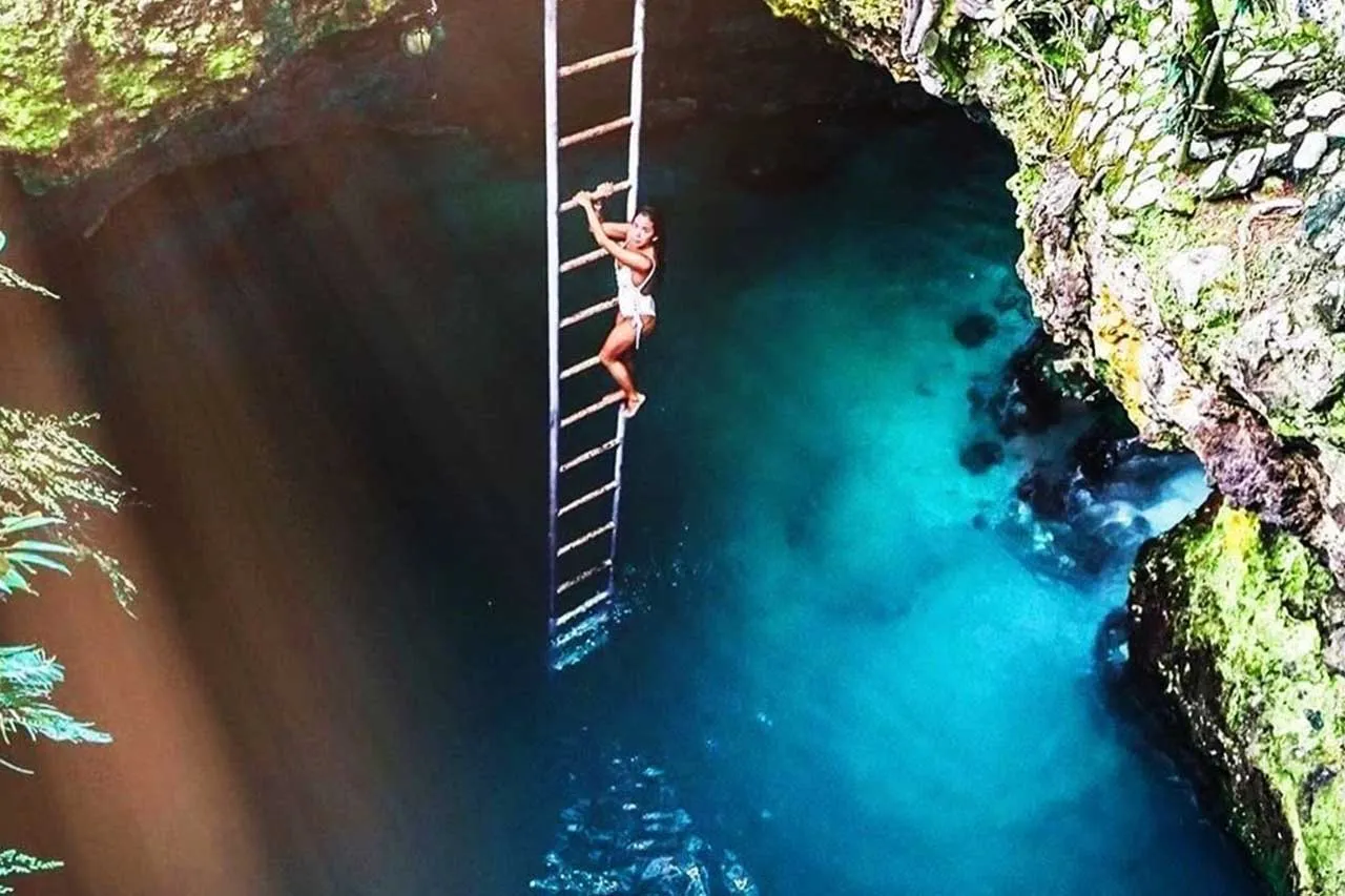Blue Hole Mineral Spring