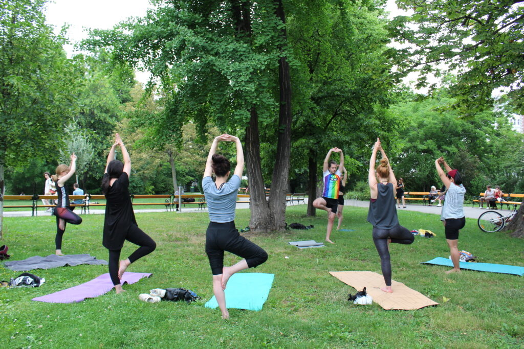 Morning Meditation at Stadtpark