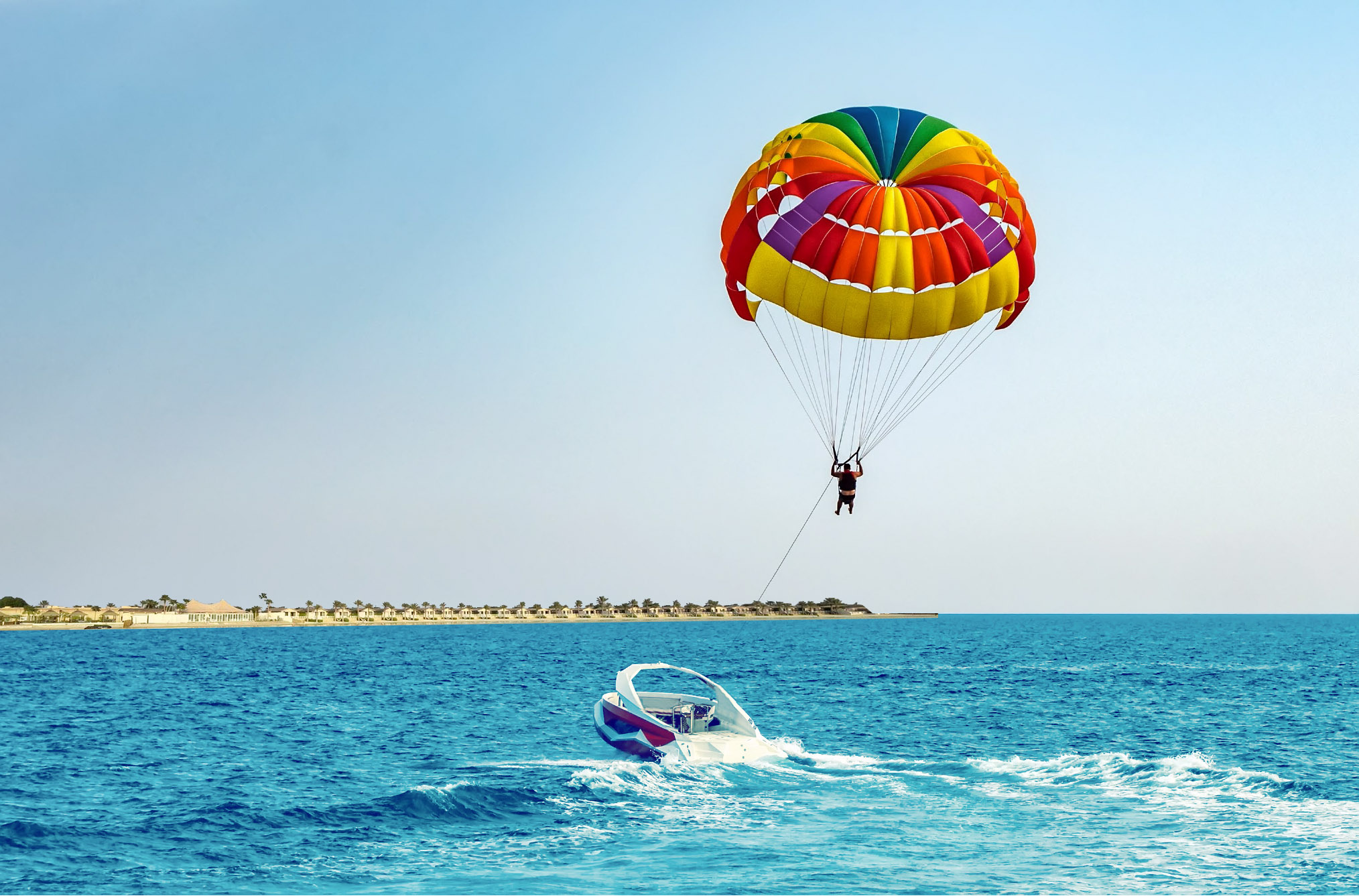 Parasailing  at Jeddah Yacht Club